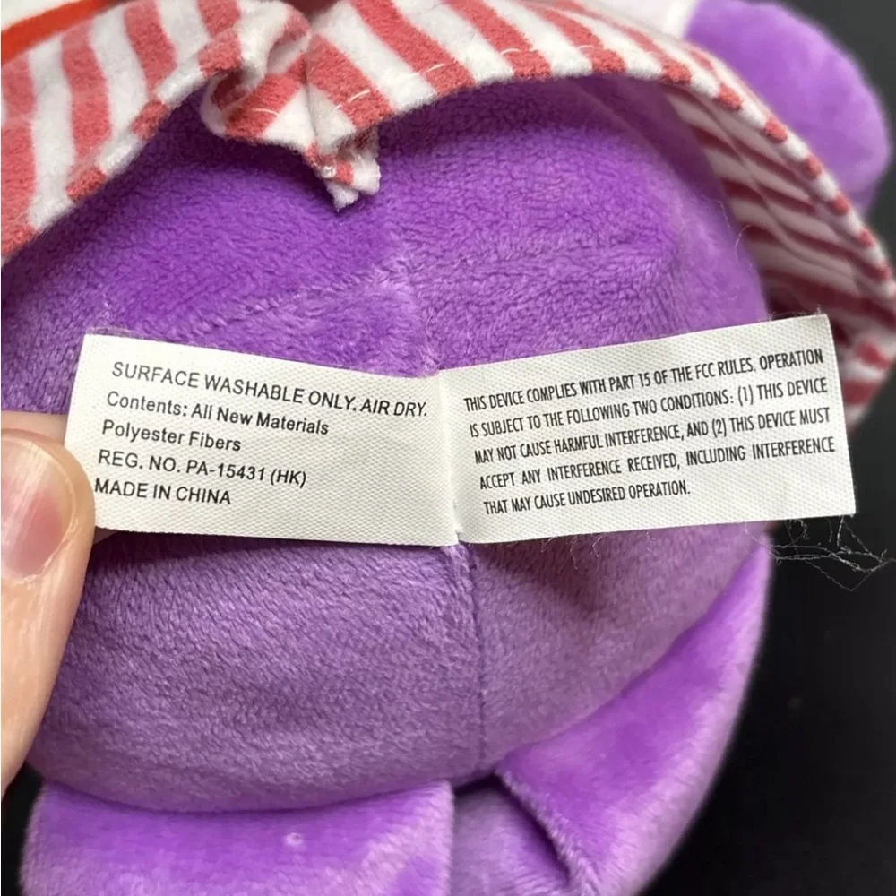 Disney Jr Doc McStuffins Hallie Hippo Bean Bag Plush Doll Figure Stuffed Toy - Picture 8 of 9